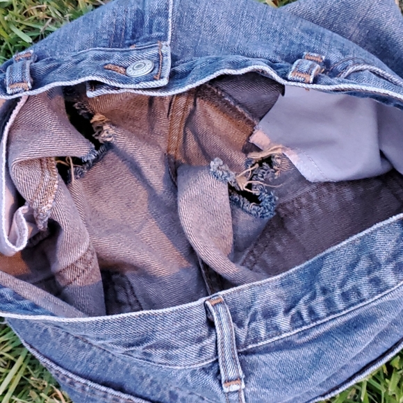 1990s Vintage cutoff Jeans GAP denim shorts - Picture 6 of 6